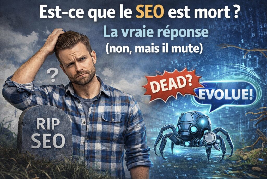 Est-ce que le SEO est mort ? La vraie reponse (non, mais il mute)